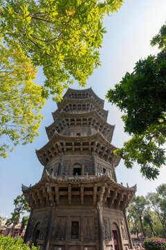 泉州开元寺古建筑东西塔