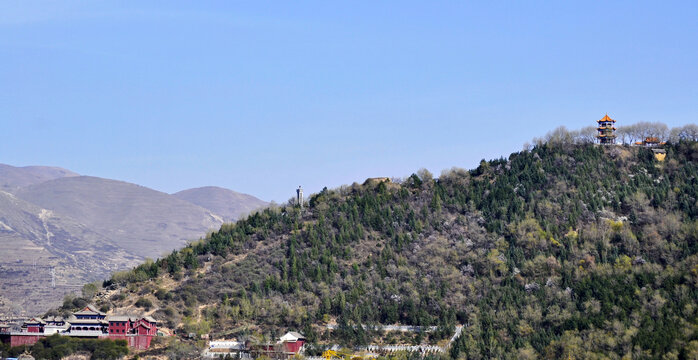 二郎山春色