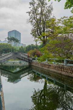 厦门中山公园园林景观