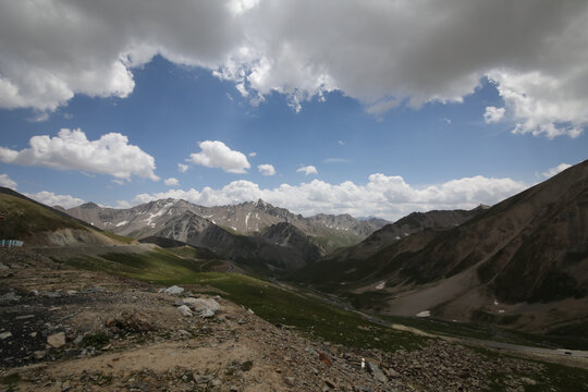 高山山峰