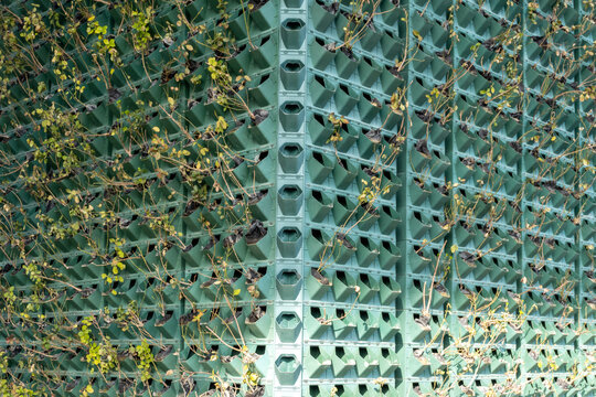 桥墩绿植装饰