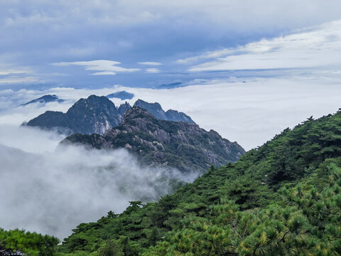 黄山云海