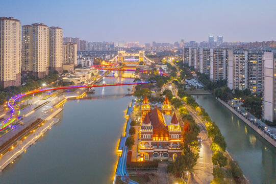 苏州小外滩夜景