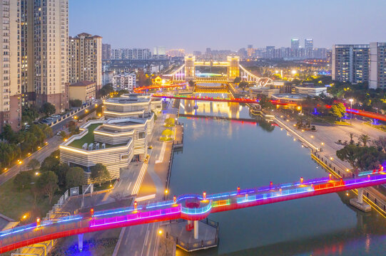 苏州小外滩夜景