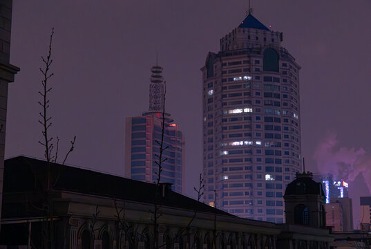 城市夜景风景6K素材