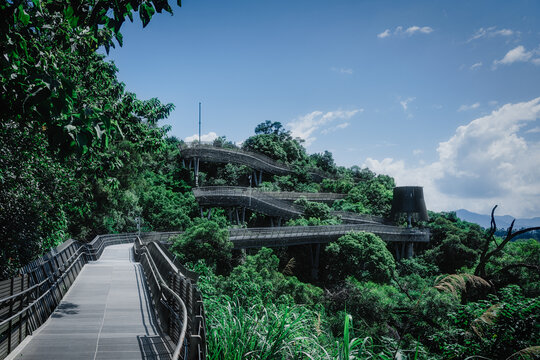 福州金鸡山栈道