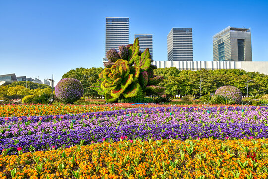 景观花坛