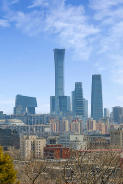 北京朝阳区CBD商务区都市城景