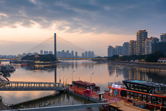 福州夜景都市风景