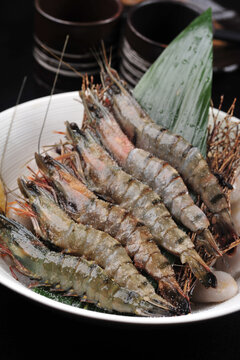 盐烤大明虾