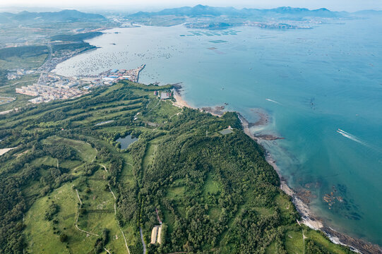 大连金石滩地质公园航拍