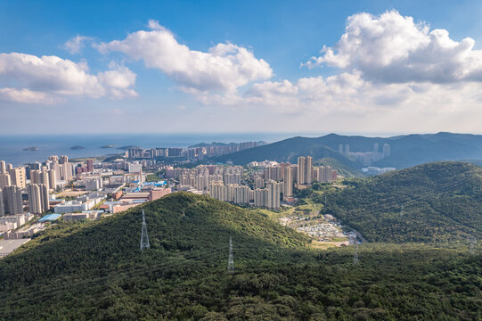 大连高新区都市风光城市楼房楼盘