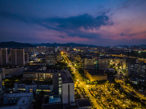 北仑保税区夜景