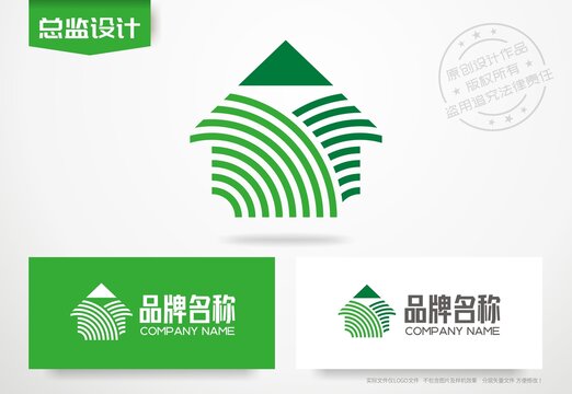 房屋标志家政保洁公司logo