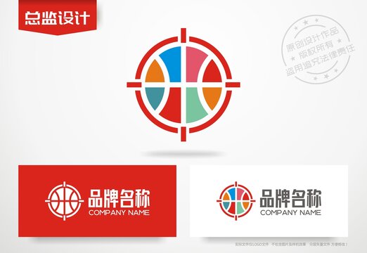 篮球培训logo篮球场标志