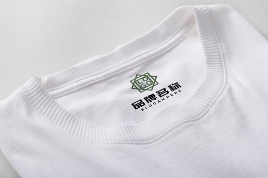 服装标牌logo样机