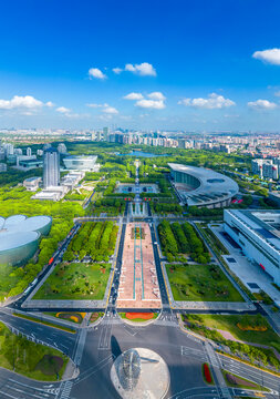 上海世纪广场城市环境