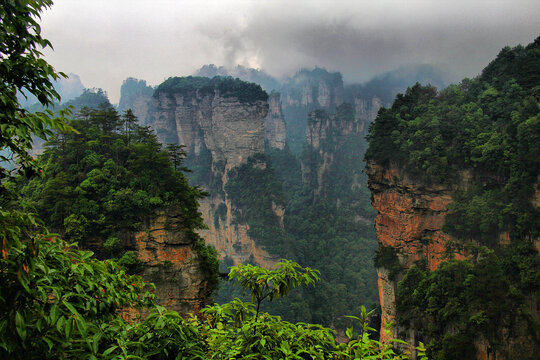 张家界武陵源天子山