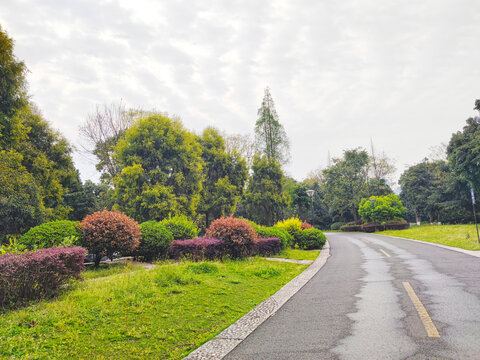 公园健身跑道