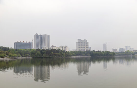 湖边风景