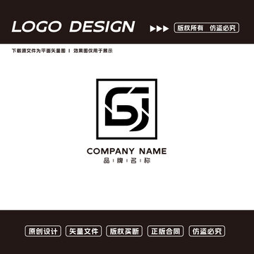 G字母logo标志