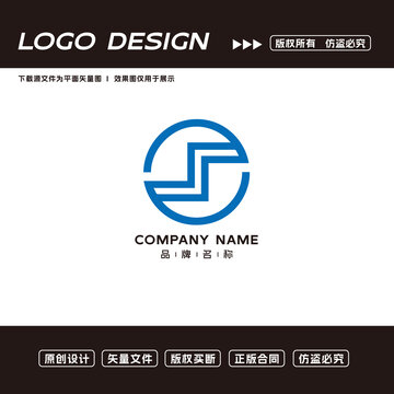 S字母logo标志