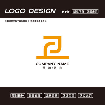 J字母LOGO标志