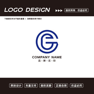 G字母logo标志