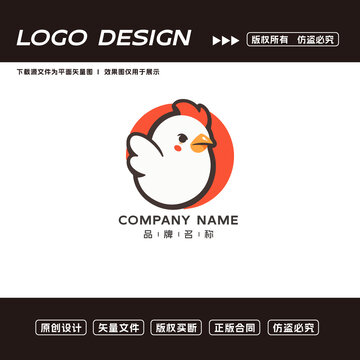 鸡logo标志