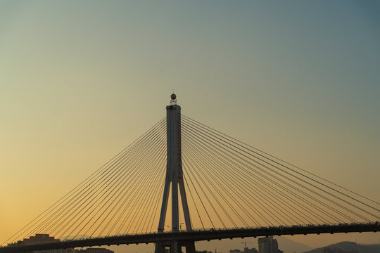 西双版纳景洪市的建筑和景观