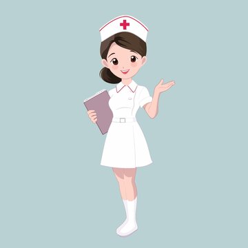 卡通医生护士
