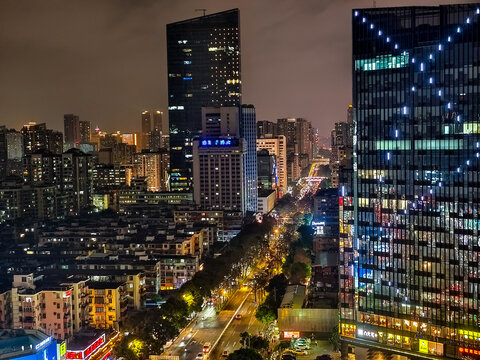 广州海珠区夜景