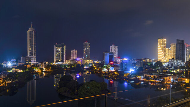 科伦坡夜景