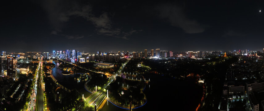 千灯湖夜色全景