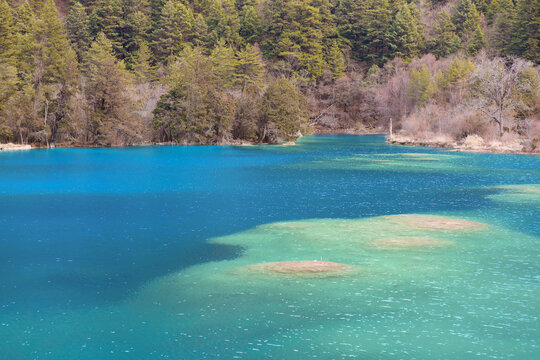 九寨沟的水