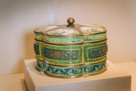 古代精美食盒
