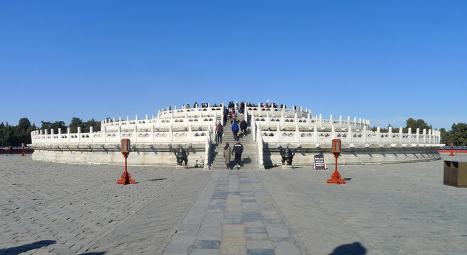 北京天坛公园景观圆丘坛