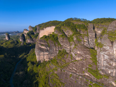 航拍龙虎山风光