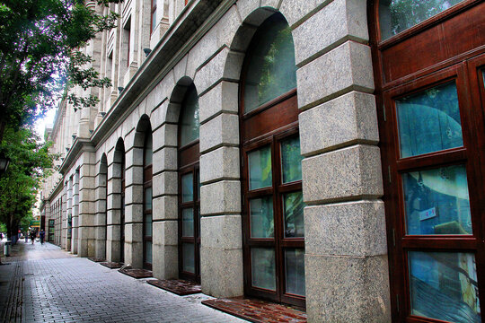 哈尔滨中央大街欧式建筑