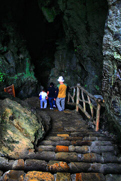 张家界大峡谷溶洞洞穴