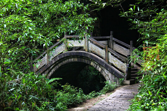 张家界大峡谷大鲵洞