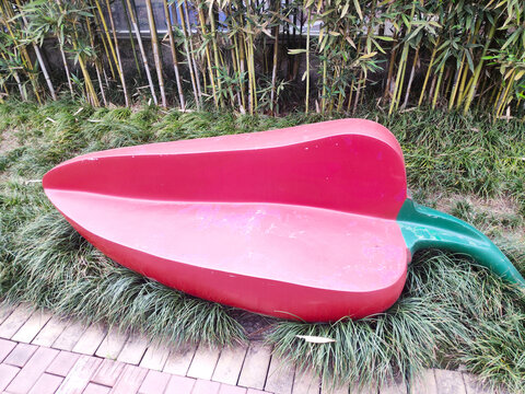 红椒雕塑