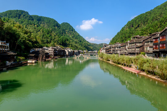 凤凰古城山水风光