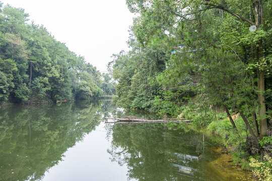 山中水潭