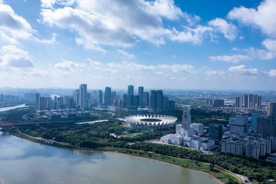 佛山新城全景航拍