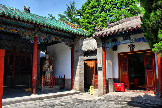 郑州城隍庙仿古建筑