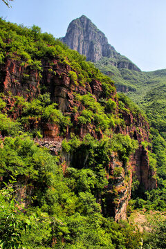 云台山红石峡地质地貌