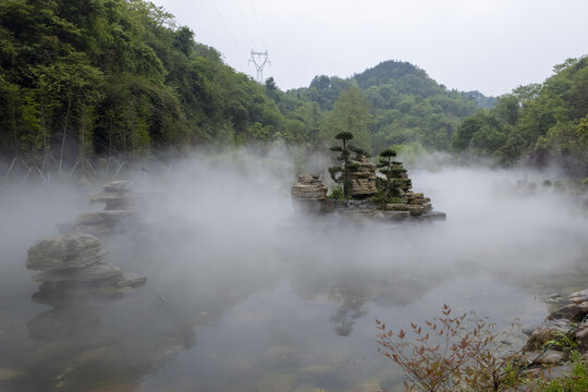 美丽雾景