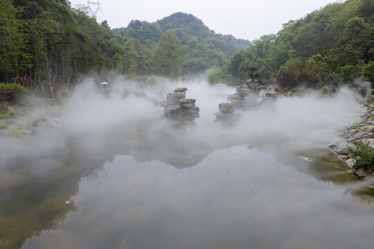 美丽雾景