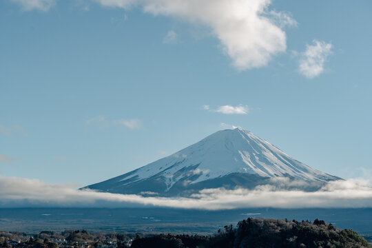 富士山特写